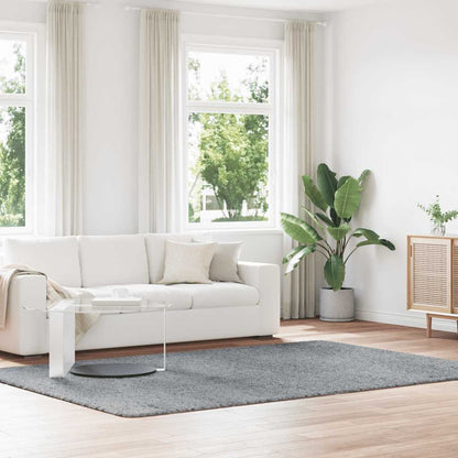 Tappeto Shaggy a Pelo Lungo NAVARRA Grigio Chiaro 200x290 cm - homemem39