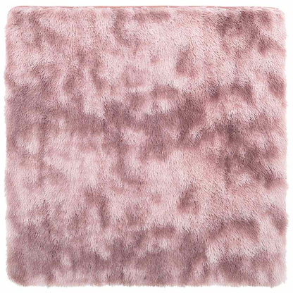 Tappeto Shaggy a Pelo Lungo NAVARRA Rosa Antico 240x240cm