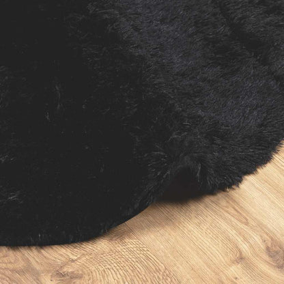 Tappeto Shaggy a Pelo Lungo NAVARRA Nero 300x200 cm poliestere