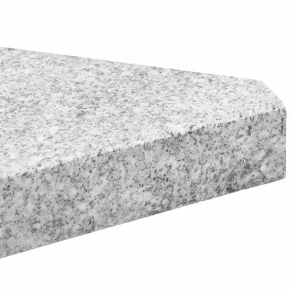 Set Base per Ombrellone da Giardino 5 pz in Granito e Acciaio | homemem39