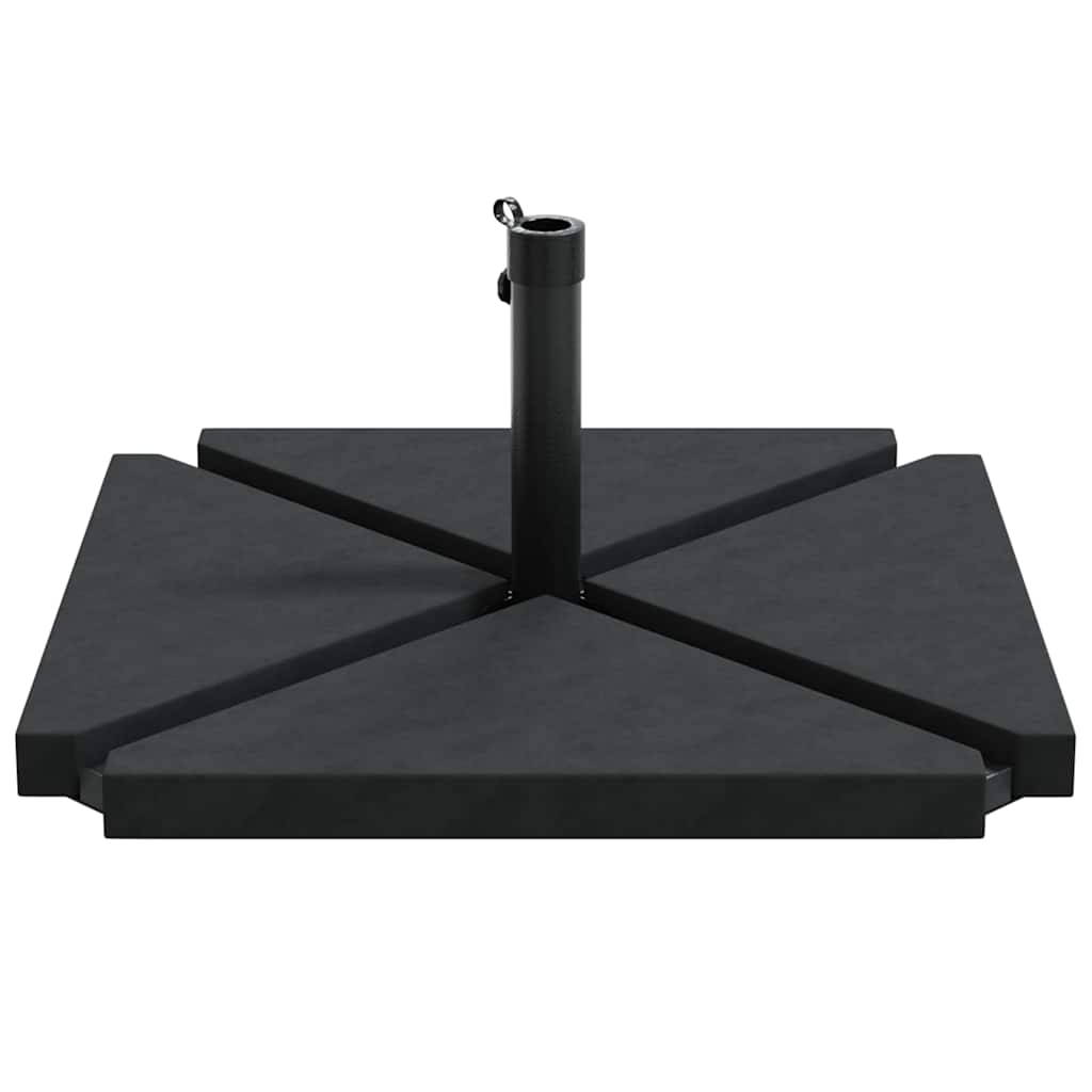 Set Base per Ombrellone da Giardino 5 pz in Granito e Acciaio | homemem39