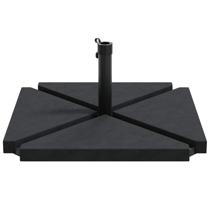 Set Base per Ombrellone da Giardino 5 pz in Granito e Acciaio | homemem39