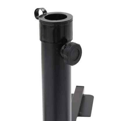 Set Base per Ombrellone da Giardino 5 pz in Granito e Acciaio | homemem39
