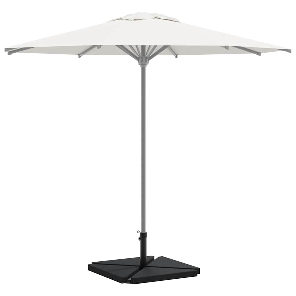 Set Base per Ombrellone da Giardino 5 pz in Granito e Acciaio | homemem39