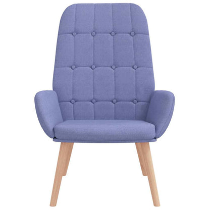 Sedia Relax Blu Jeans in Tessuto - homemem39