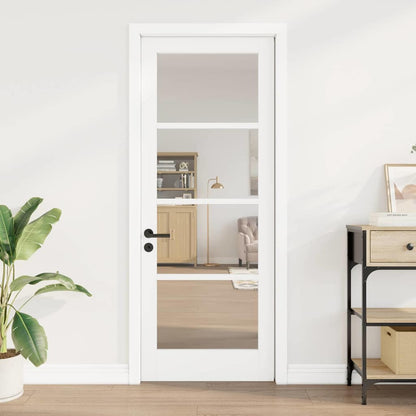 Porta Interna con Vetro ORKDAL Bianco 78 x 202 cm