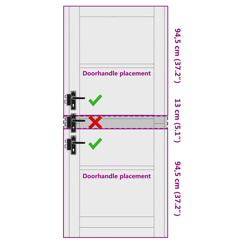 Porta Interna ORKDAL Bianco Primi 83 x 202 cm | homemem39