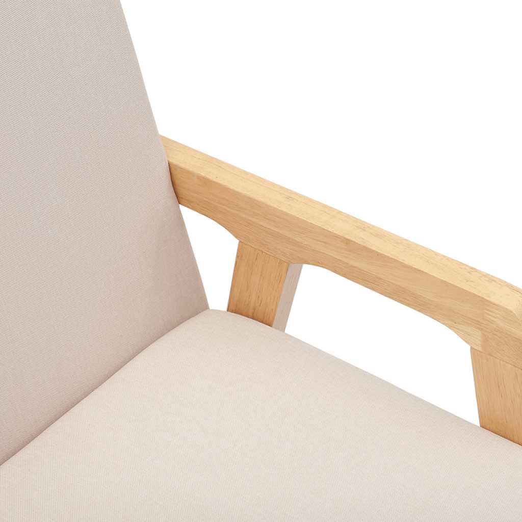 Sedie da Pranzo con Cuscini 2 pz in Legno Massello di Hevea | homemem39