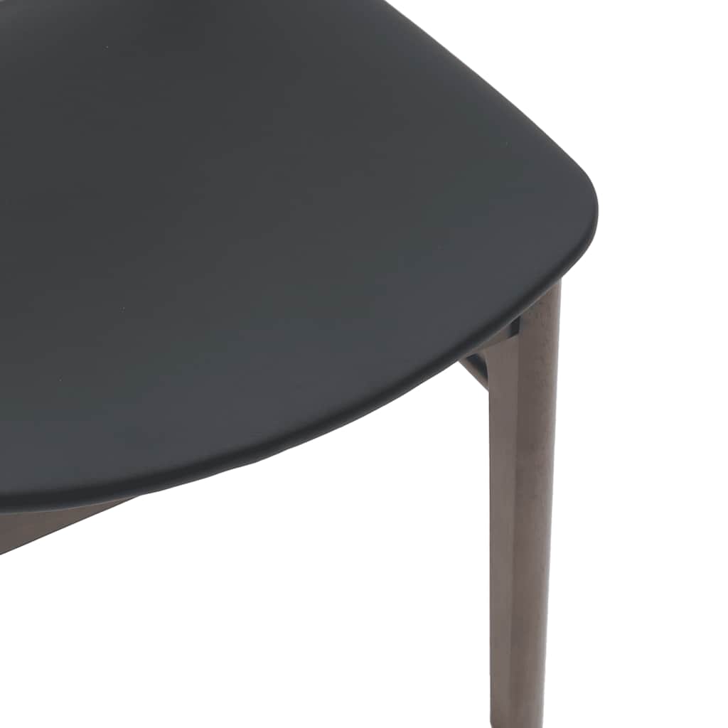 Sedie da Pranzo con Cuscini 2pz Marrone Legno Massello di Hevea