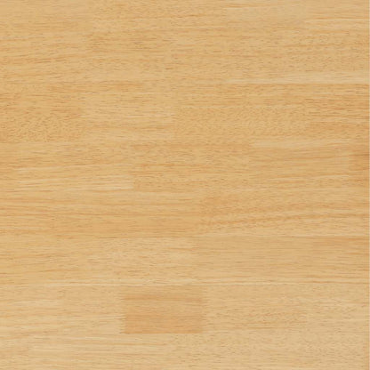 Sgabelli da Bar 2 pz Naturale Legno Massello di Hevea - homemem39