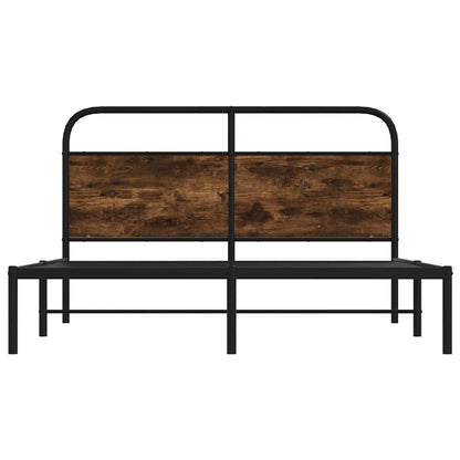 Giroletto senza Materasso Rovere Fumo 120x190 cm in Truciolato | homemem39