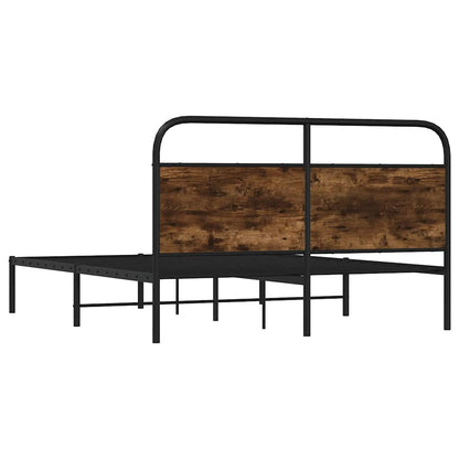 Giroletto senza Materasso Rovere Fumo 120x190 cm in Truciolato | homemem39