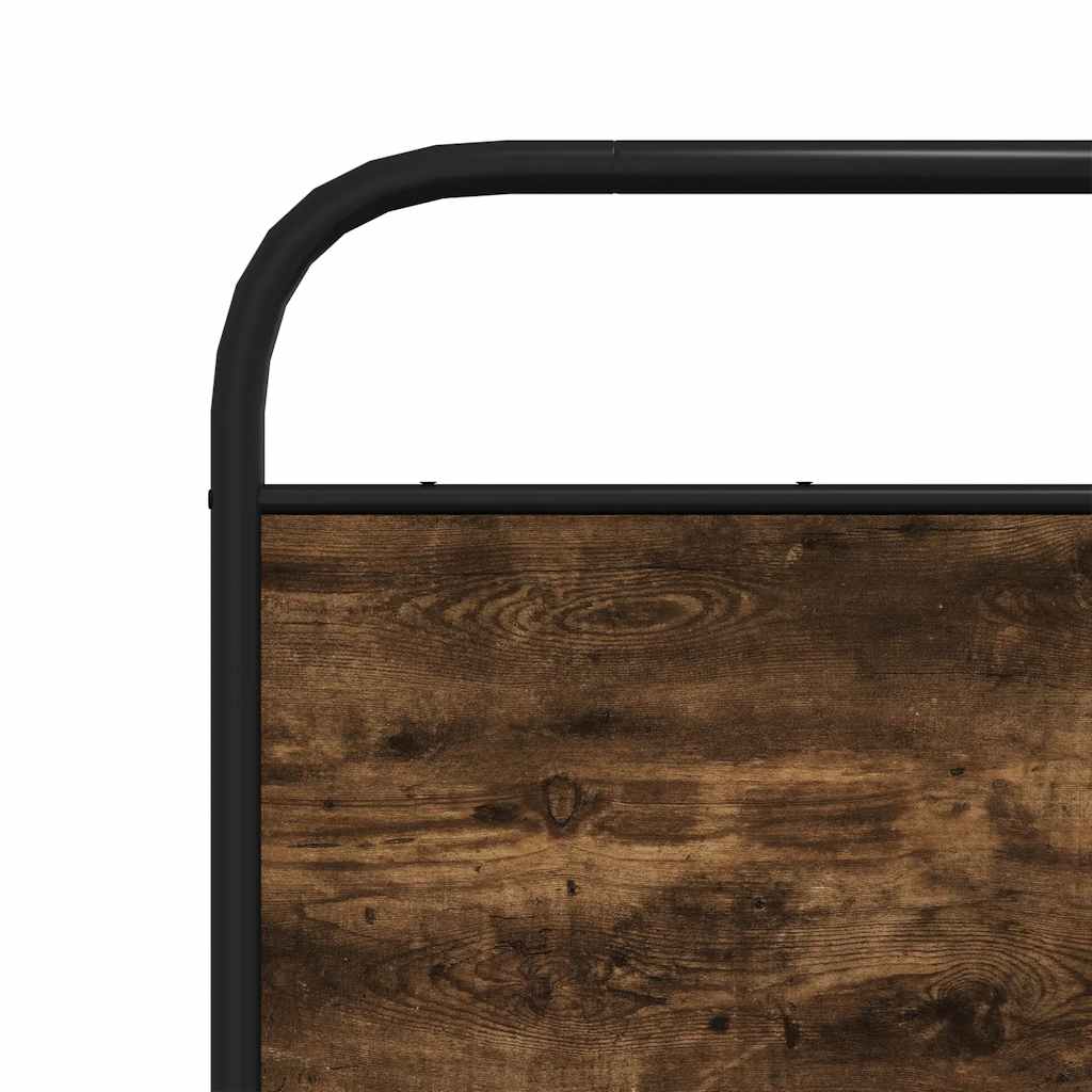 Giroletto senza Materasso Rovere Fumo 120x200 cm in Truciolato | homemem39