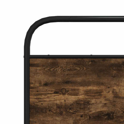 Giroletto senza Materasso Rovere Fumo 135x190 cm in Truciolato - homemem39