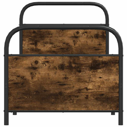 Giroletto senza Materasso Rovere Fumo 75x190 cm in Truciolato | homemem39