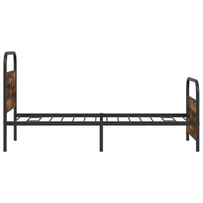 Giroletto senza Materasso Rovere Fumo 90x190 cm in Truciolato | homemem39