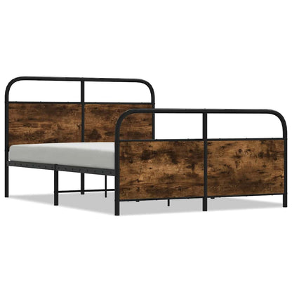 Giroletto senza Materasso Rovere Fumo 120x200 cm in Truciolato | homemem39