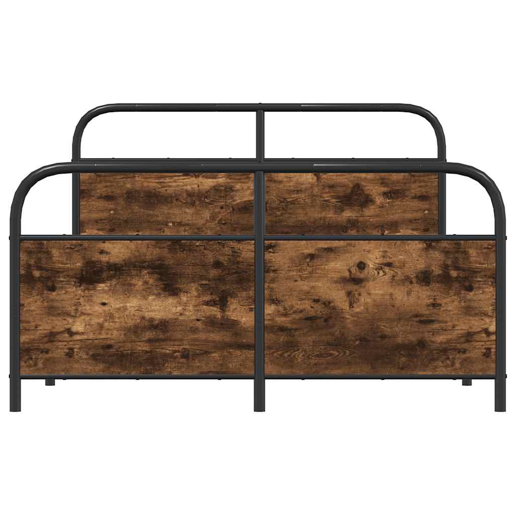 Giroletto senza Materasso Rovere Fumo 120x200 cm in Truciolato | homemem39