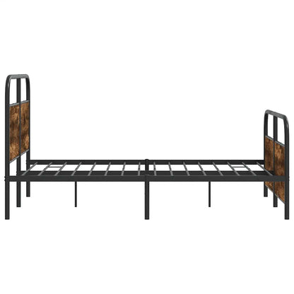 Giroletto senza Materasso Rovere Fumo 120x200 cm in Truciolato | homemem39