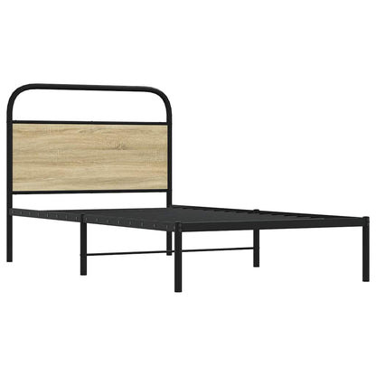 Giroletto senza Materasso Rovere Sonoma 107x203cm in Truciolato | homemem39