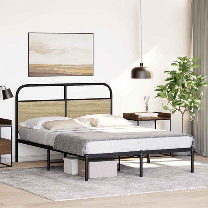 Giroletto senza Materasso Rovere Sonoma 140x190cm in Truciolato | homemem39