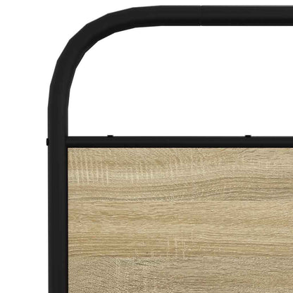 Giroletto senza Materasso Rovere Sonoma 140x190cm in Truciolato | homemem39