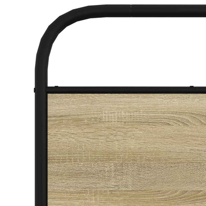 Giroletto senza Materasso Rovere Sonoma 80x200 cm in Truciolato | homemem39