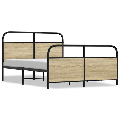 Giroletto senza Materasso Rovere Sonoma 120x190cm in Truciolato | homemem39