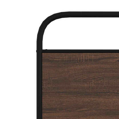 Giroletto senza Materasso Rovere Marrone 100x200 cm Truciolato | homemem39