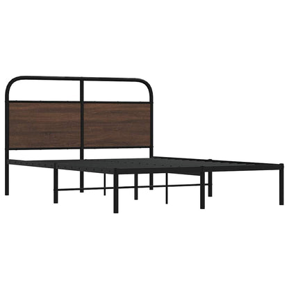 Giroletto senza Materasso Rovere Marrone 120x190 cm Truciolato | homemem39
