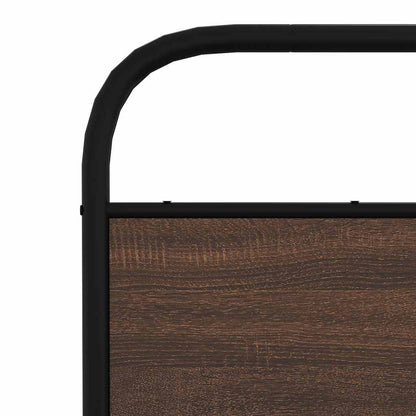 Giroletto senza Materasso Rovere Marrone 120x190 cm Truciolato | homemem39
