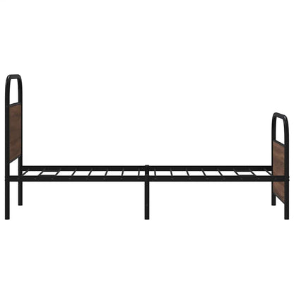 Giroletto senza Materasso Rovere Marrone 75x190cm in Truciolato | homemem39