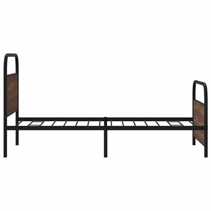 Giroletto senza Materasso Rovere Marrone 90x200cm in Truciolato | homemem39