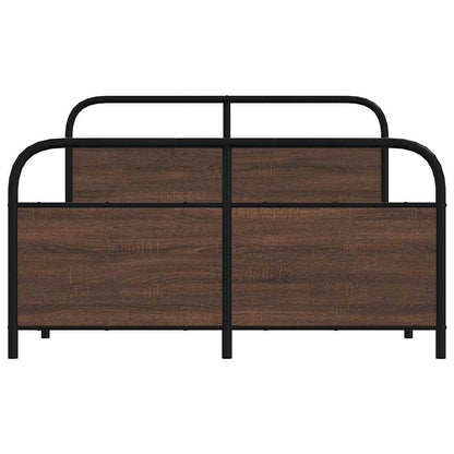 Giroletto senza Materasso Rovere Marrone 120x190 cm Truciolato | homemem39