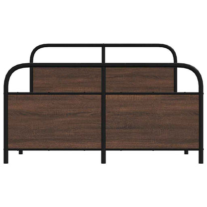 Giroletto senza Materasso Rovere Marrone 120x200 cm Truciolato | homemem39