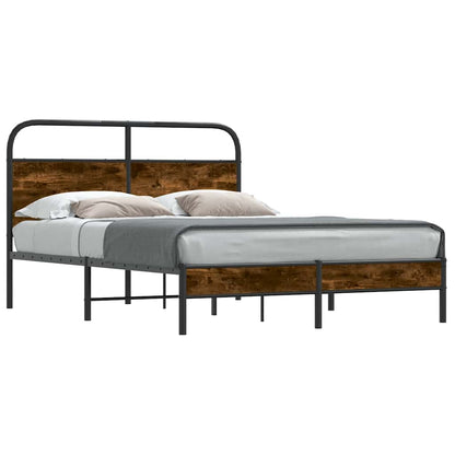 Giroletto senza Materasso Rovere Fumo 120x200 cm in Truciolato | homemem39
