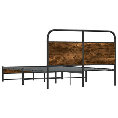 Giroletto senza Materasso Rovere Fumo 120x190 cm in Truciolato | homemem39