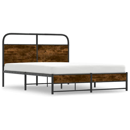 Giroletto senza Materasso Rovere Fumo 120x200 cm in Truciolato | homemem39