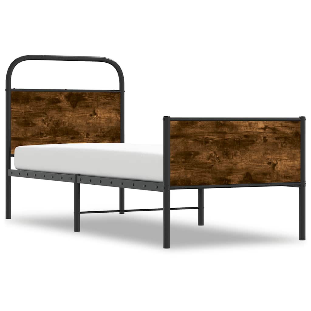 Giroletto senza Materasso Rovere Sonoma 75x190 cm in Truciolato | homemem39
