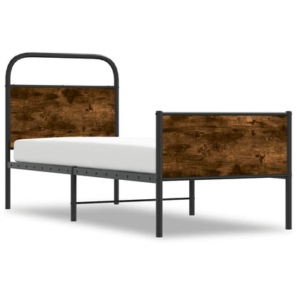 Giroletto senza Materasso Rovere Sonoma 75x190 cm in Truciolato | homemem39
