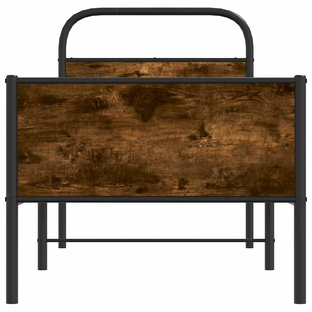 Giroletto senza Materasso Rovere Sonoma 75x190 cm in Truciolato | homemem39
