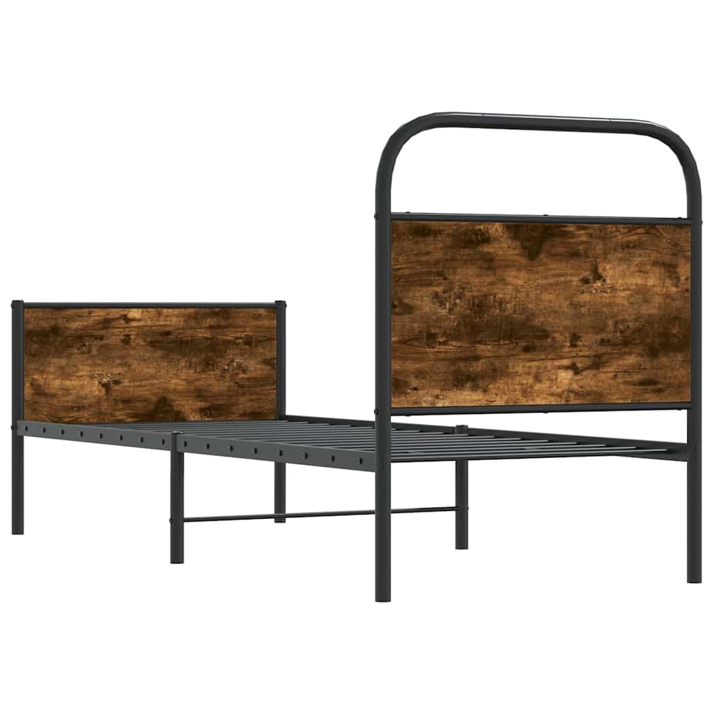 Giroletto senza Materasso Rovere Sonoma 75x190 cm in Truciolato | homemem39