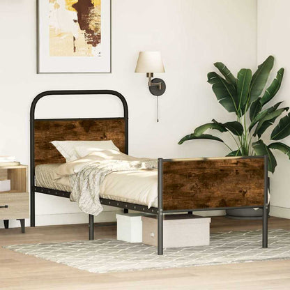 Giroletto senza Materasso Rovere Sonoma 75x190 cm in Truciolato | homemem39