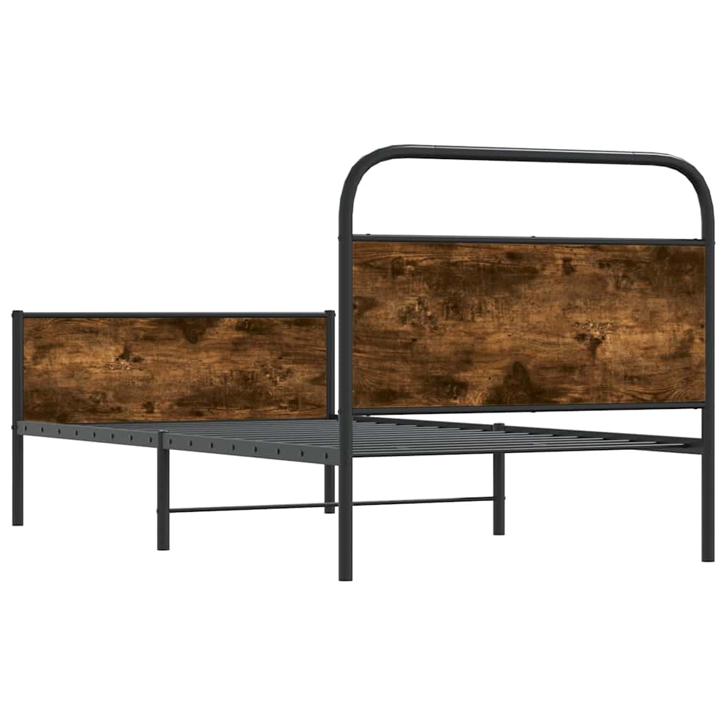 Giroletto senza Materasso Rovere Sonoma 90x190 cm in Truciolato | homemem39
