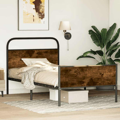 Giroletto senza Materasso Rovere Sonoma 90x200 cm in Truciolato | homemem39