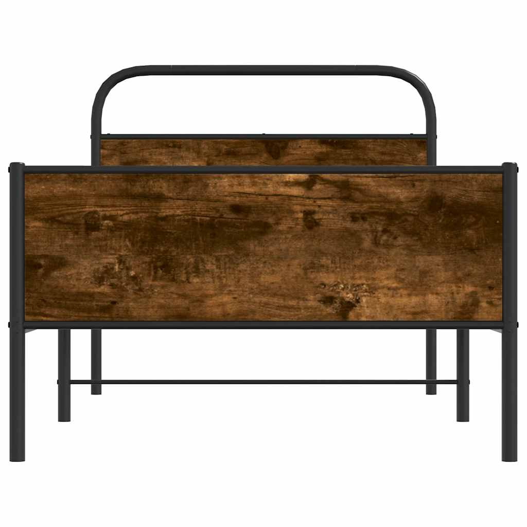 Giroletto senza Materasso Rovere Sonoma 100x200cm in Truciolato | homemem39