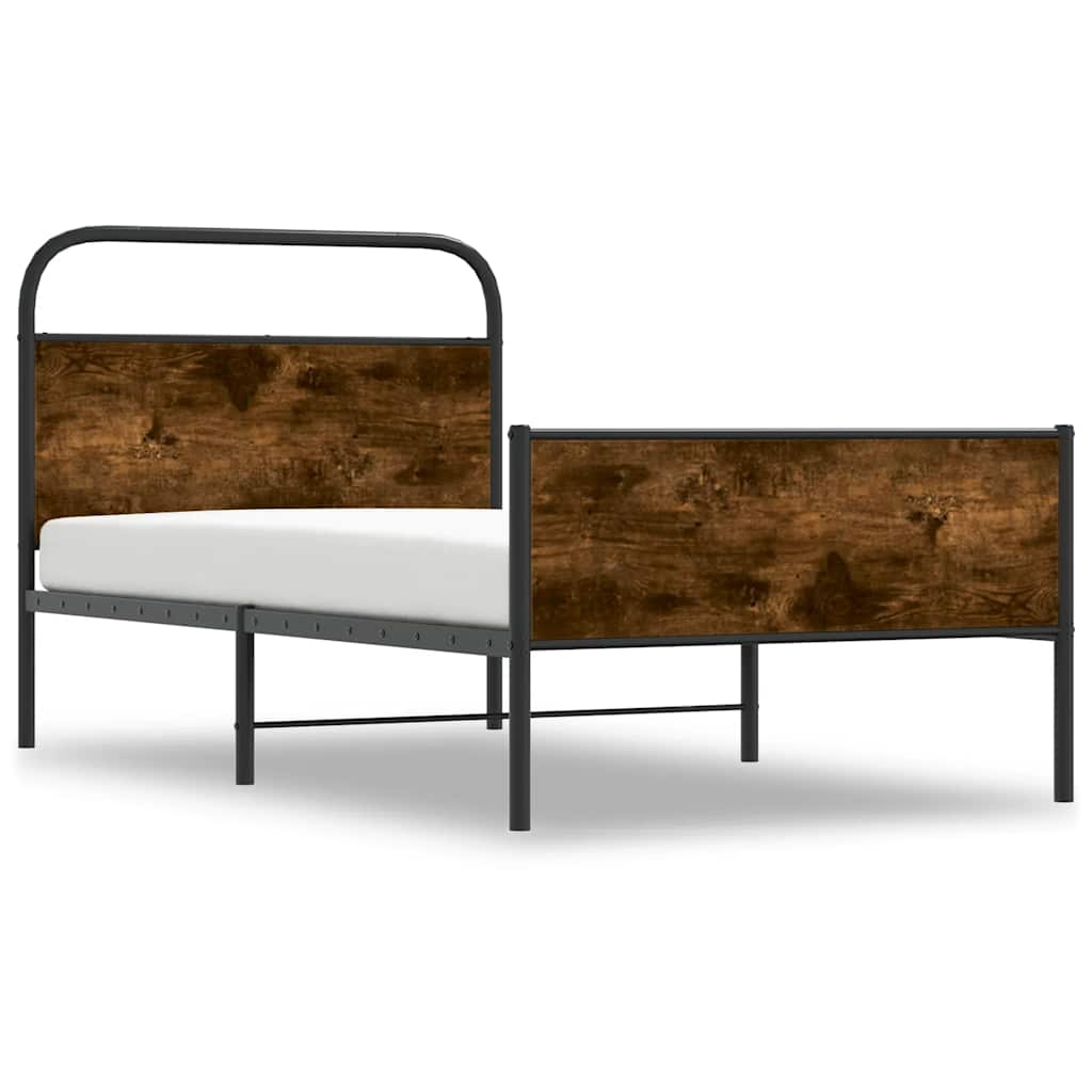 Giroletto senza Materasso Rovere Sonoma 107x203cm in Truciolato | homemem39