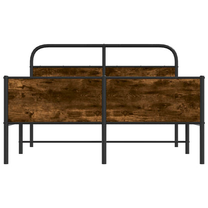 Giroletto senza Materasso Rovere Sonoma 120x190cm in Truciolato - homemem39