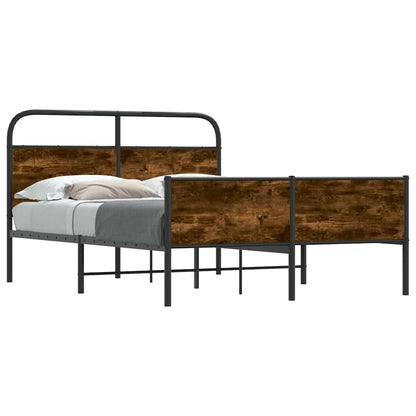 Giroletto senza Materasso Rovere Sonoma 135x190cm in Truciolato | homemem39