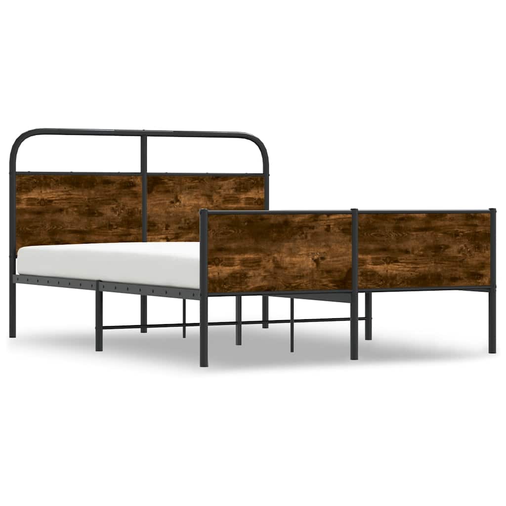 Giroletto senza Materasso Rovere Sonoma 135x190cm in Truciolato | homemem39